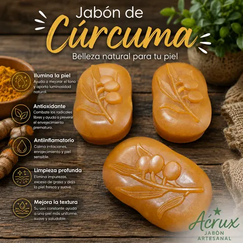 Jabón de Cúrcuma