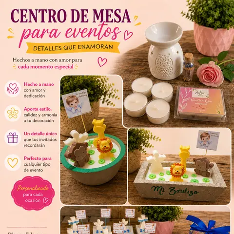 Centros de mesa Personalizados